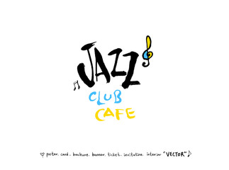 음악회 포스터 / 손으로 그린 음악 일러스트