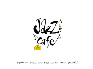 음악회 포스터 / 손으로 그린 음악 일러스트