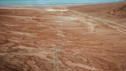 Torres alta tensión Antofagasta Chile