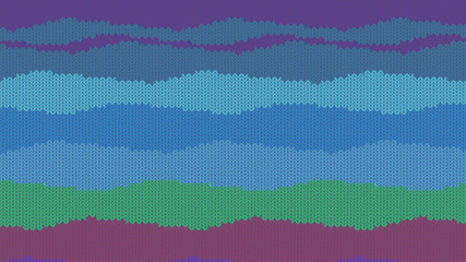 Background with a knitted texture, imitation of wool. Multicolored diverse lines.
