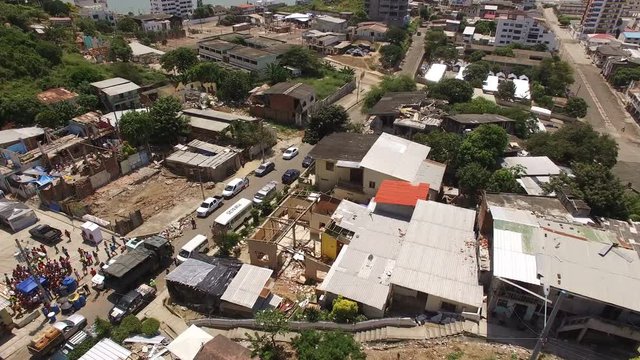 A magnitude 7.8 earthquake struck the Ecuadorian coast on April 16, 2016, leaving behind death and massive destruction in Bahia de Caraquez, Canoa, Pedernales, Chone, Rocafuerte, Portoviejo, Manta, an