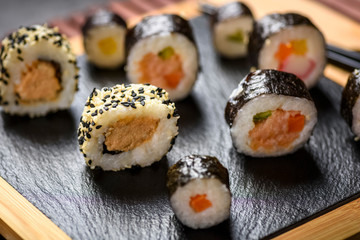 Sushi is a delicious specialty of Japanese cuisine.