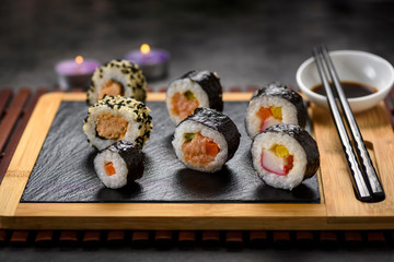 Sushi is a delicious specialty of Japanese cuisine.