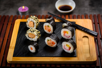 Sushi is a delicious specialty of Japanese cuisine.