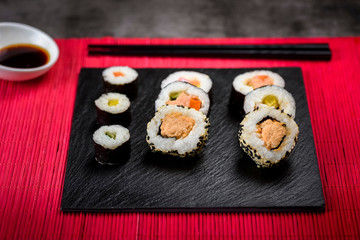 Sushi is a delicious specialty of Japanese cuisine.