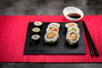 Sushi is a delicious specialty of Japanese cuisine.