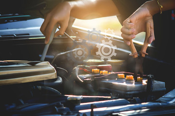 Maintenance car battery by yoursalf