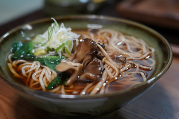 mushroom Soba (Kinoko Soba)