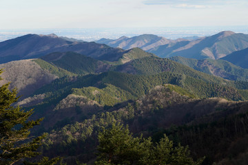 A series of mountains