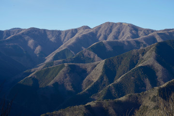 A series of mountains