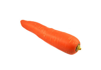 Carrot isolated / Fresh of orange Carrot isolated on white background