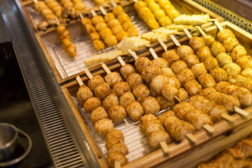 Korean local food, fish cake. eomuk. oden