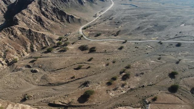 landscape of rocky desert in oman, Rock Mountain in Oman