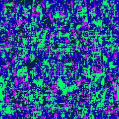 Fashion camo. Actual neon colors camouflage vector pattern. Seamless fabric design.