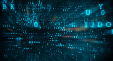 Obraz premium Cyber security concept