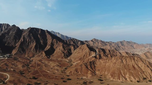 Jabel Hafeet mountain View point in Al Ain, UAE