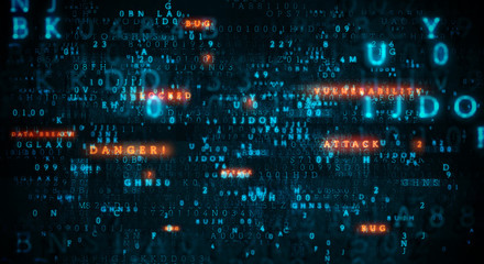 Cyber security concept