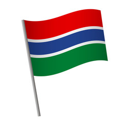 Gambia flag icon