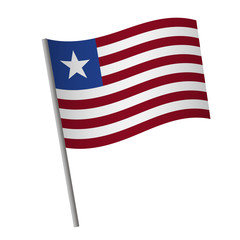 Liberia flag icon