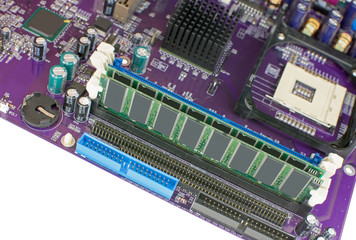 Motherboard and RAM memory
