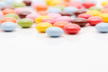 カラフルなチョコレート