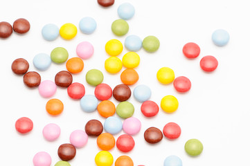 カラフルなチョコレート