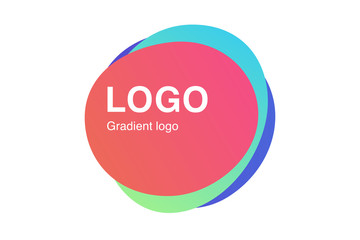 Logo Icon Design Template Element. Vector Gradient Color Sign