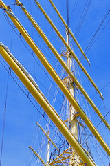 Fototapeta premium the Sailboat mast