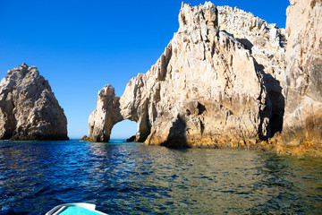 Cabo San Lucas, Mexico El Arco. At the southern tip of the California Peninsula is concentrated a...