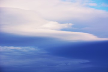 Fototapeta premium Blue sky and white clouds