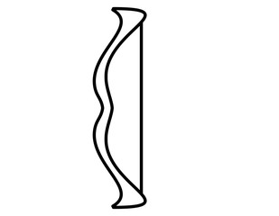 弓(線画)