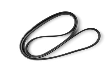 Fototapeta premium Timing belt isolated on white background.
