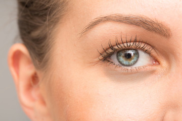 macro of dark circles under eye