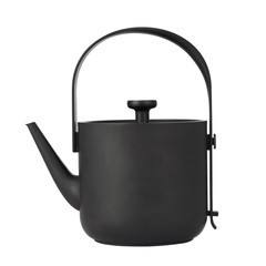 Modern black iron kettle