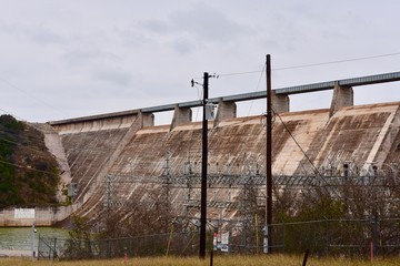 Fototapeta premium Mansfield Dm Spillway