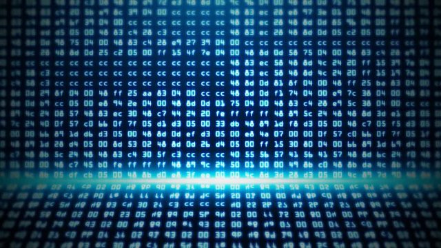 Blue Programming HEX Code