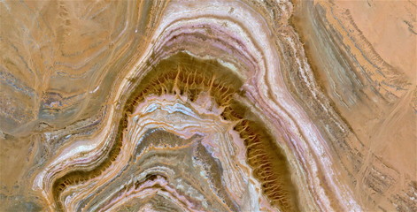 agate, tribute to Pollock, abstract photography of the deserts of Africa from the air, aerial view, abstract expressionism, contemporary photographic art, © munimara