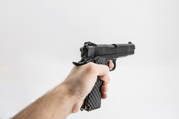 first person shooter pistol