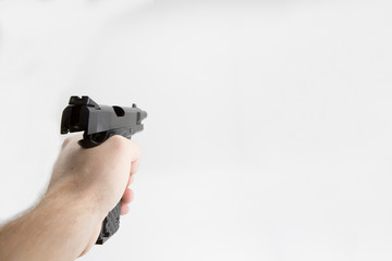 first person shooter pistol