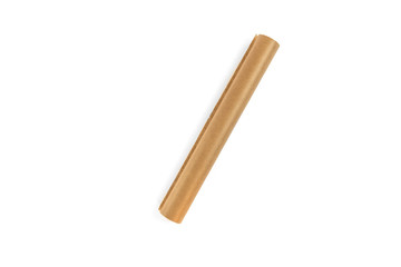 Baking paper isolated on white background.