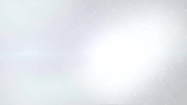 Holiday light gray shining elegant background. Looped 4K motion graphic.