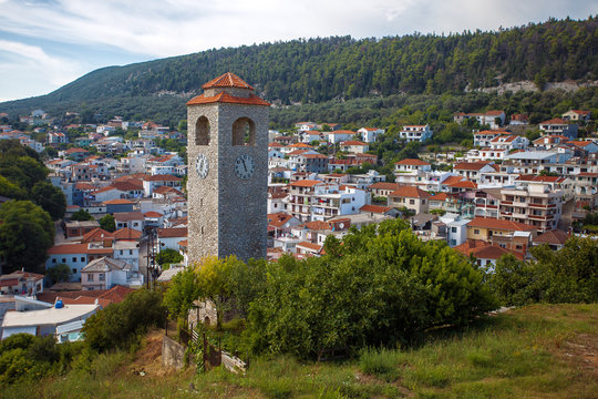 Old Clock Tower In Ulcinj