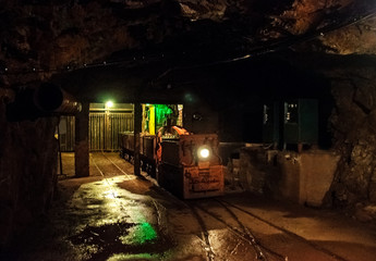 Grubenbahn Schaubergwerk
