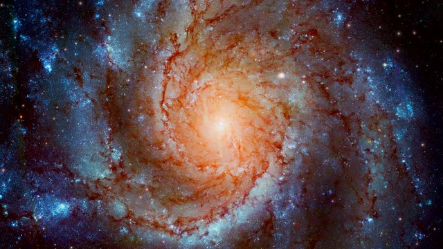 Messier (101) Spiral Pinwheel Galaxy.