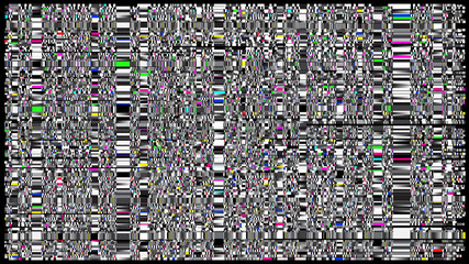 Fototapete Glitch Background Computer Screen Error Digital Design Concept Pixel Noise Hdtv No Signal Video Game Glitch Television Fail Data Decay Technical Problem Grunge Wallpaper Adelart