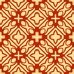 Abstract seamless retro art deco vintage ornamental background