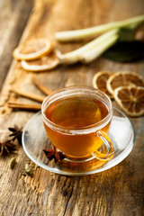 Warming lemongrass tea
