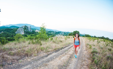 Walk along the mountain trails.