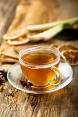Warming lemongrass tea