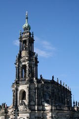 Fototapeta premium Katholische Hofkirche in Dresden, Germany